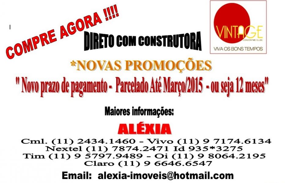 Condomínio Vintage Jundiaí Direto c/ construtora