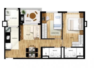 Apartamento na Vila Leopoldina Upper Living 