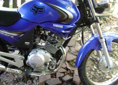 YBR E , nao Titan, CG 2007/2008 com partida