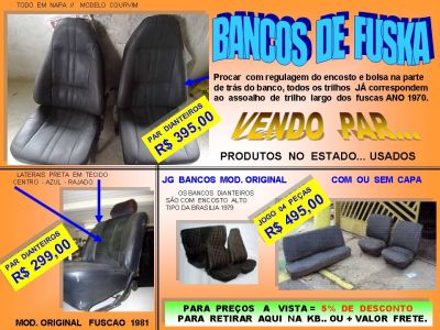 KIT BAJA  E PEÇAS  PARA  VOLKSWAGEN  FUSCA É COM A KB