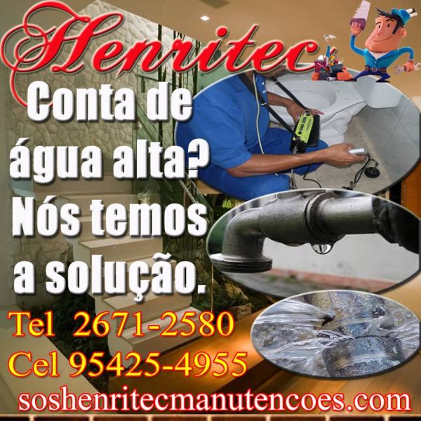 Vazamentos de água da Sabesp