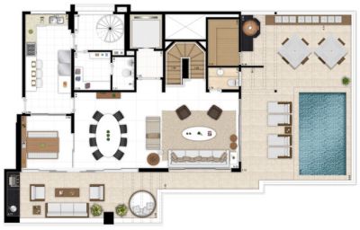 MOAI - ALTO DE PINHEIROS- APARTAMENTO 211M² - REQUINTE E BOM GOSTO