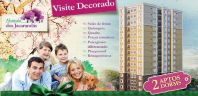 Aptos 2 dorm Alameda São Bernardo Alameda dos Jacarandás