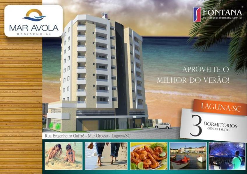 Residencial Mar Avola-praia do Mar Grosso em Laguna.