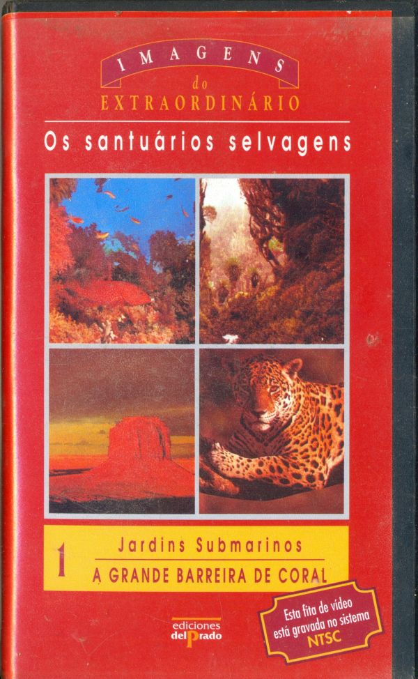 Para Colecionador: Fitas VHS Originais Atlas Do Extraordinário - Documentários em 4 Fitas