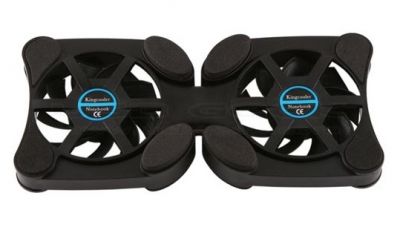 Base para Notebook com Hástes Dobráveis 2 Coolers - Exclusiva conexão USB Ponta Dupla !