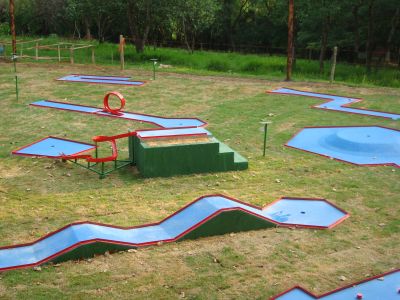 Campo de mini golfe