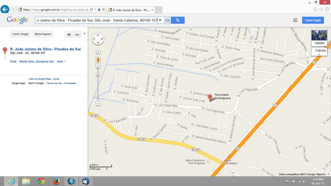 Aluga-se APARTAMENTO em São José - SC (Faculdade Anhanguera)