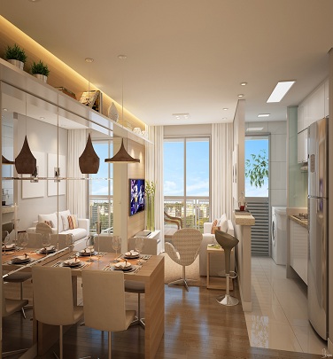 Vista Cantareira, apartamento 32, 2 dorms com sacada 50m²  minha casa minha vida.