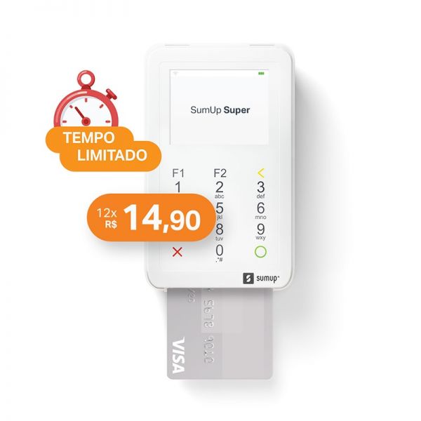 Maquininha de cartão  Sumup