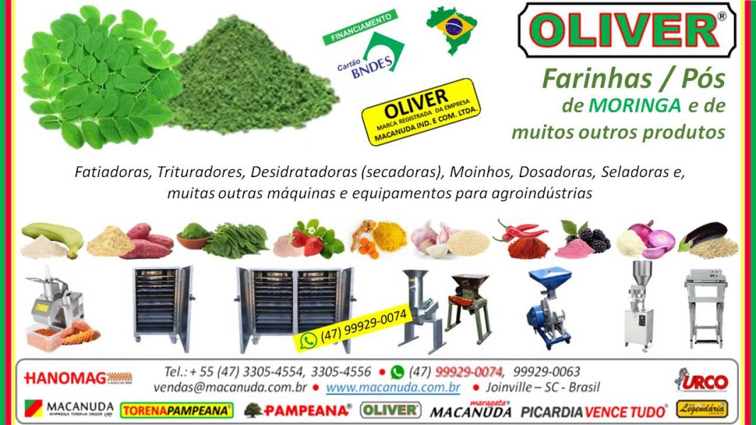 MÁQUINA INDUSTRIAL Pra Fabricar Farinha de Moringa MACANUDA 
