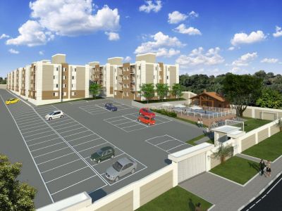 Apartamento com vista para o mar.