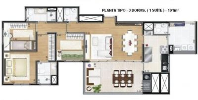 Vendo APTO no GOODLIFE VILA ROMANA com 101m² / 2 VAGAS / Rua Aurelia