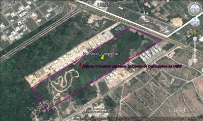 Área de 110 mil m² em frente ao Centro de Convenções da UENF na Cidade de Campos dos Goytacazes - RJ