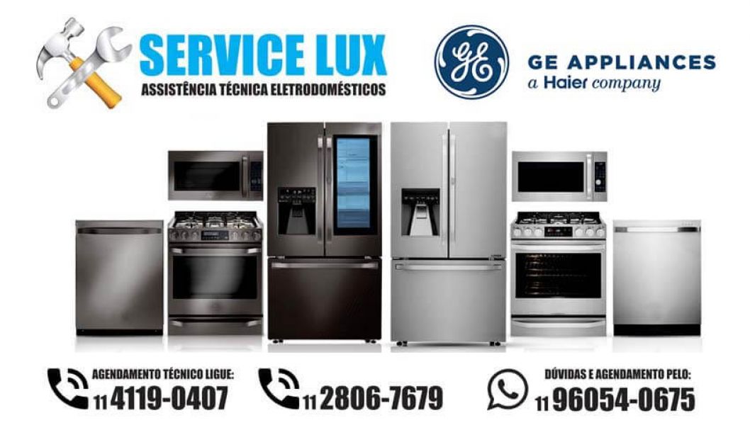 Conserto Técnico de Refrigerador Side by Side GE