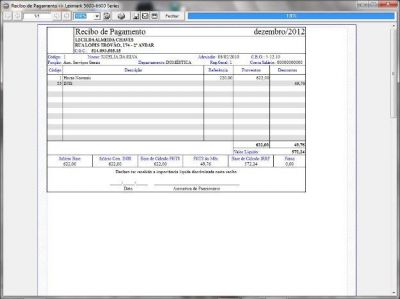 FOLHA DE PAGAMENTO FOR WINDOWS