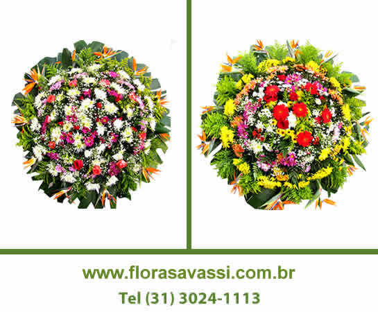 Cemitério Parque Renascer em Contagem, Cemitérios em Contagem, coroas em Contagem