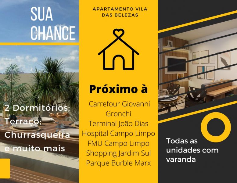 Casa propria, meu apartamento.