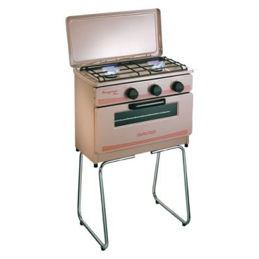 Dois fogões com duas bocas com forno em bom estado