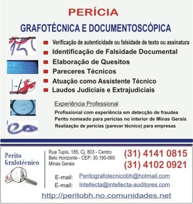 PERÍCIA GRAFOTECNICA, QUESITOS, LAUDOS PERICIAIS, ANÁLISE ASSINATURAS E DOCUMENTOS