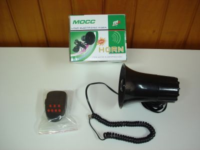 sirene 7 tons tipo ambulância, polícia, bombeiro e resgate + mega fone tipo PTT