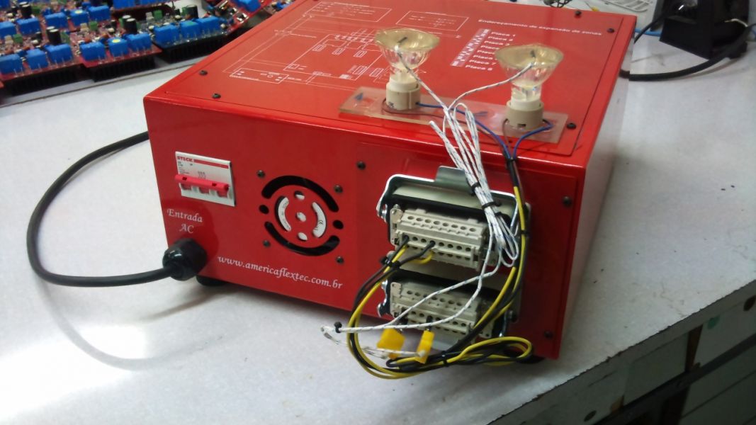 Controlador de Temperatura para Moldes e Câmara Quente