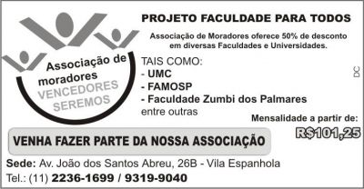 PROJETO FACULDADE PARA TODOS