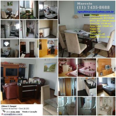 Vendo Apartamento na Saúde-São Judas 3 Dormitórios