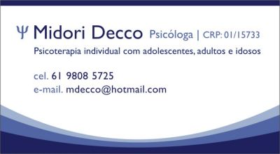 Consultório de Psicologia
