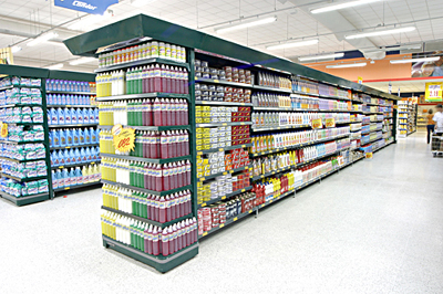 GÔNDOLAS PRATELEIRA PARA SUPERMERCADO