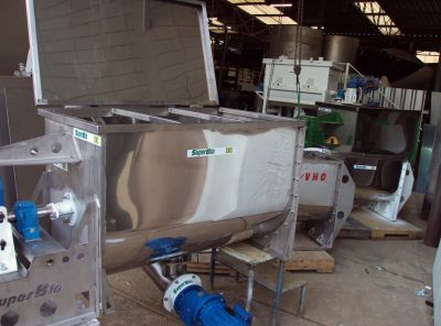 AGITADOR DE ADITIVOS RIBBON BLENDER AÇO INOX