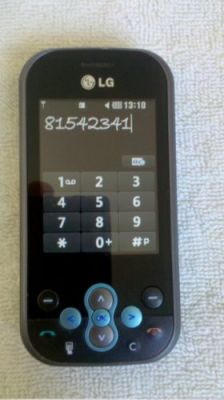 LG Messenger GT360 Azul + Desbloqueado + Cartao 2GB  AceitoTrocas 