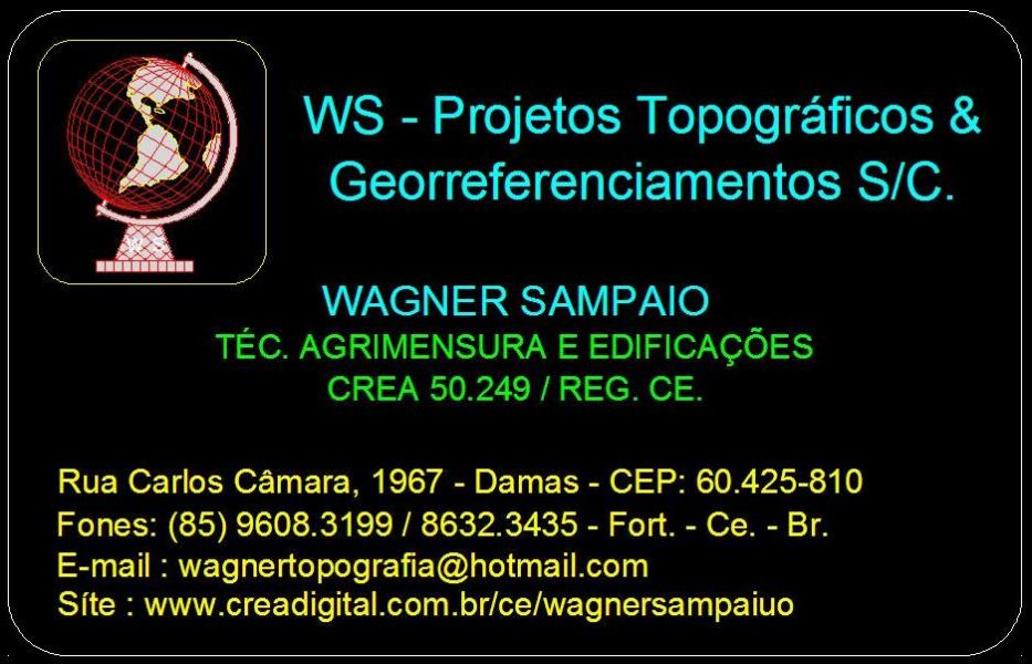 Topografia, Georreferenciamento, Usucapião, Memorial descritivo e Shapefile.