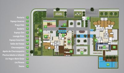 Liv.On – Jardim Prudência – Apartamento na Zona Sul – 1 e 2 dormitórios – 1 e 2 vagas de Garagem – B