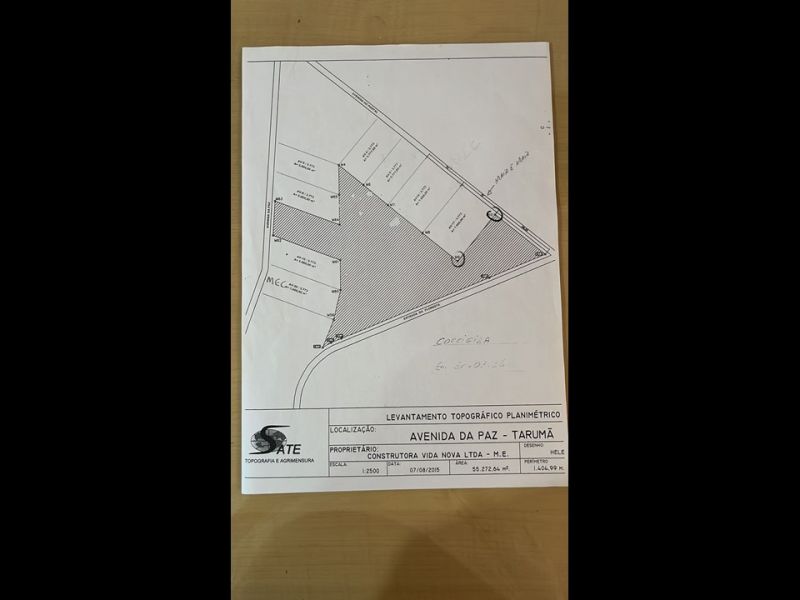 Dois lotes de 7.500 m2, total 15.000 m2, no Tarumã, Manaus