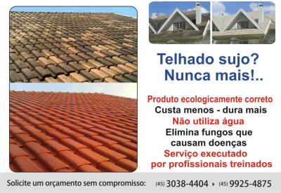 LIMPA TELHAS CASCAVEL