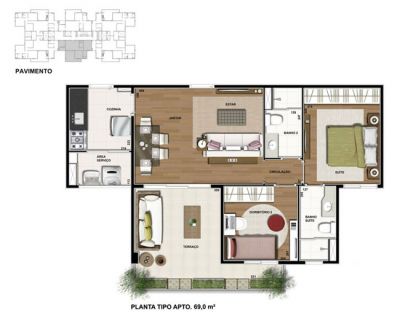 CENTRAL LIFE BOM RETIRO - APARTAMENTOS DE 69 A 96M² - BELÍSSIMO - IDEAL PARA INVESTIR