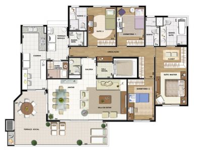 Vendo Apto / REFERENCE KLABIN / 190m² / 5 vagas