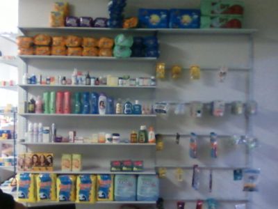 Intalações para drogaria e acessórios