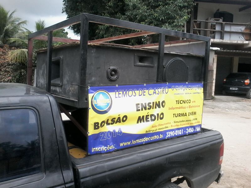 Jvv carro de som e minitrio