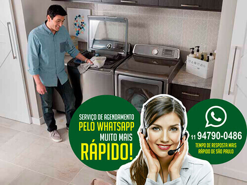 Reparos para lavadoras de roupas nacionais e importadas