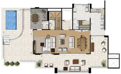 Vendo Cobertura na Vila Mariana / 324m² / R. Conde de Irajá