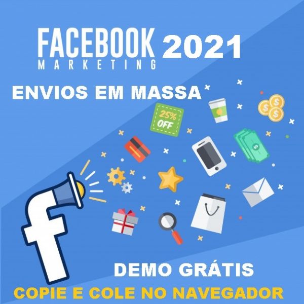 Software Envios Em Massa Facebook Grupos Automatizado