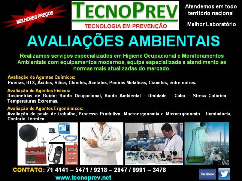 Consultoria em Segurança do Trabalho em Salvador - Tecnoprev