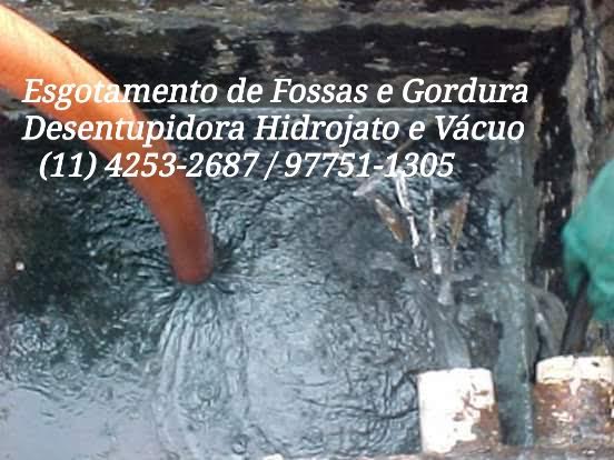 Desentupidora Hidrojato  Vácuo em Diadema 24h (11) 4253-2687