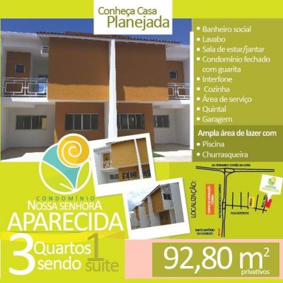 ALUGO/VENDO SOBRADO COND FECHADO - NOSSA SR APª - CUIABÁ/MT