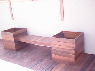 FACHADA DE MADEIRA - DECK E PERGOLA