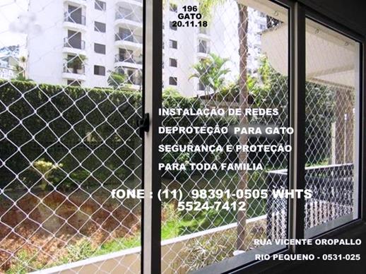 Redes de Proteção no Jaguaré, Rua Vocente Oropallo, (11)  5524-7412,.