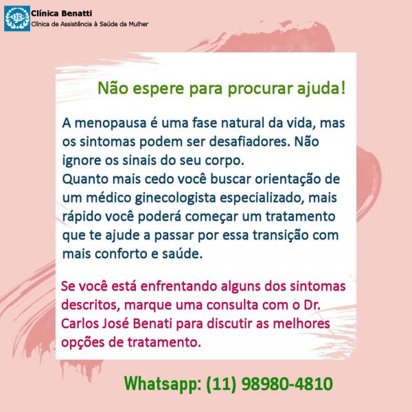 Clínica Benatti - Clínica Ginecológica em São Paulo especializada no atendimento da saúde da mulher 