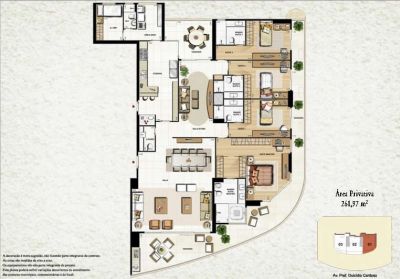 Itauna Gold apartamento 4 suítes barra da tijuca vista mar (21) 2463-6756